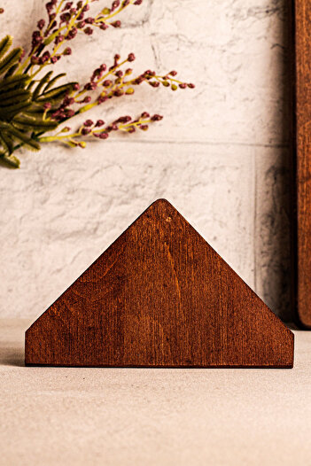 Snippy Zaro - Wooden Napkin Holder Desktop Napkin Organizer