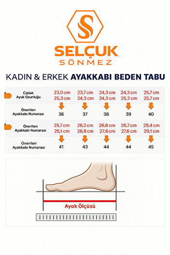 SELÇUK SÖNMEZ Siyah-beyaz Sneaker Spor Ayakkabı