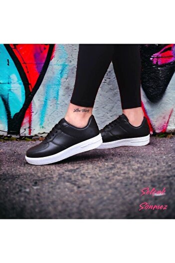 SELÇUK SÖNMEZ Siyah-beyaz Sneaker Spor Ayakkabı