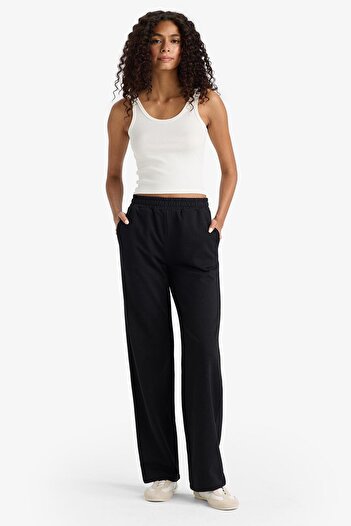 DeFacto Straight Fit Pocketed Elastic Waist Sweatpants E6350Ax25Sp