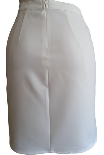 PARSGİYİM High Waist Lightweight Lycra Above Knee Pencil Skirt
