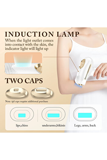 OEM IPL Epilator BHRL-17 Ice Cooling – Permanent Hair Removal, Skin Regeneration, Anti-Acne – 9 Steps, 3