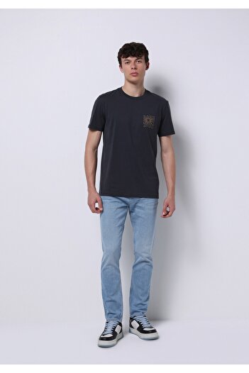 Colin's Ανδρικό παντελόνι τζιν Straight Fit με χαμηλή μέση και ίσιο πόδι Indigo Ecologic