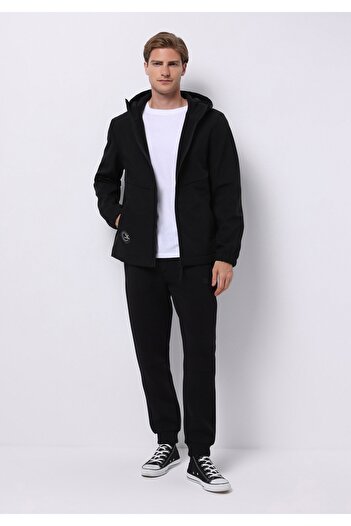 Colin's Ανδρικό μαύρο αδιάβροχο Slim Fit