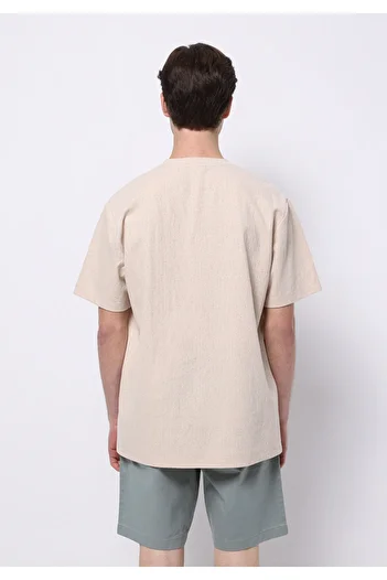 Colin's Ανδρικό μπλουζάκι με κοντό μανίκι Comfort Fit με στρογγυλή λαιμόκοψη