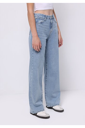 Colin's Regular Fit Kadın Pamuklu Light İndigo Denim Jean Pantolon