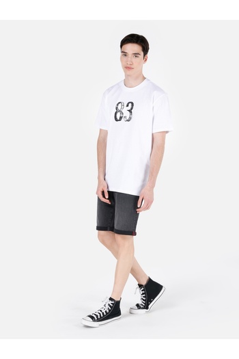 Colin's Ανδρικό κοντομάνικο μπλουζάκι Comfort Fit με στρογγυλή λαιμόκοψη