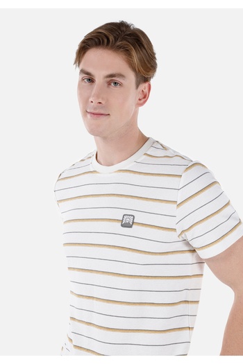 Colin's Ανδρικό T-Shirt - Μοντέλο εκρού μανίκι