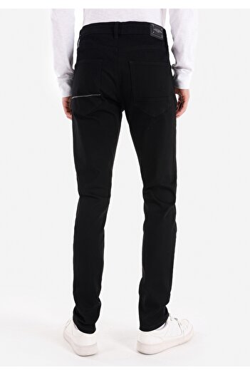 Colin's 044 Karl Straight Fit Low Waist Straight Leg Men's Black Jean Pants