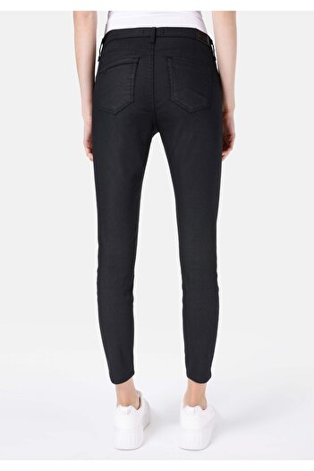 Colin's 759 Lara Skinny Fit στη μέση της μέσης Skinny Leg Μαύρο παντελόνι για γυναίκες