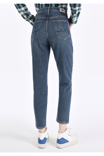 Colin's Slim Fit Mid Waist Narrow Leg Women's Indigo Jean Trousers