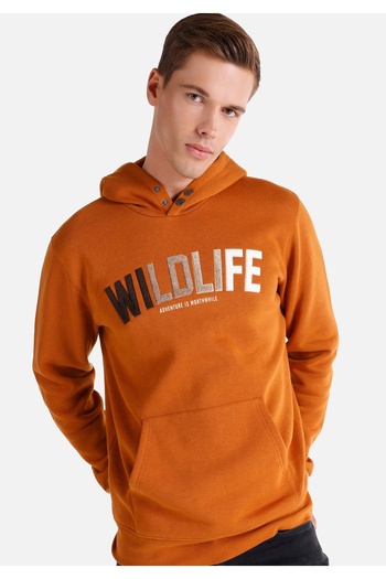 Colin's Ανδρικό φούτερ Camel Regular Fit