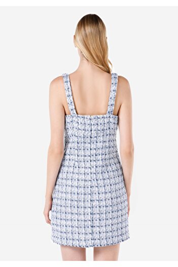 Colin's Slim Fit Women's Blue Dress