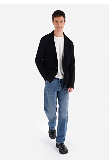 Colin's Slim Fit Erkek Siyah Hırka