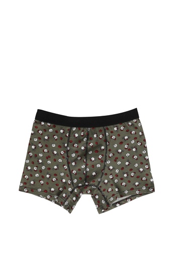 Colin's Modern Fit Printed Men's Green Boxers