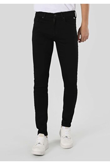 Colin's Skinny Fit Düşük Bel Dar Paça Erkek Siyah Jean Pantolon