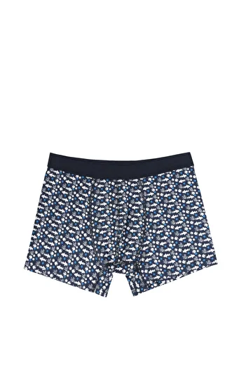 Colin's Ανδρικό μπόξερ με μοντέρνα εφαρμογή Navy Blue