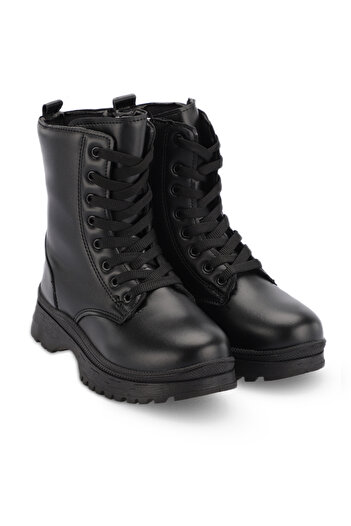 Esem Girl's Black Boots - Henda