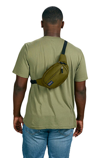 Jansport Fifth Avenue Kids Army Green Waist Bag