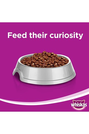 Whiskas Mince Lamb Turkey & Veg Can 400 g High Protein Balanced Nutrition