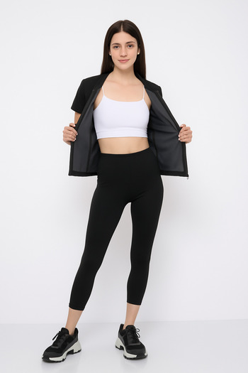 SAUNA SUIT Thermal Corset Original Premium Waist Belly Basen Leggings Zipper Suit