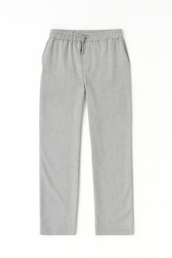 Redline Anchor Men's Comfortable Elastic Waist Fabric Trousers