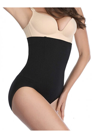 Jetitude Shapewear with High Waist and Classic Panty, Black