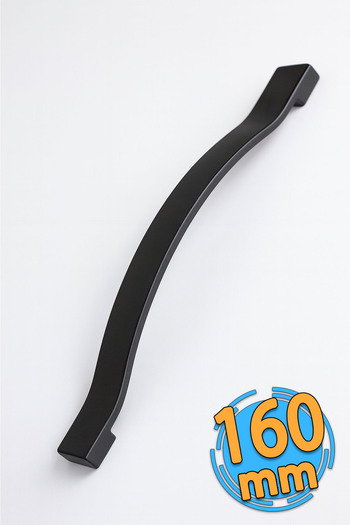 Badem10 Sertar Bucătărie Akasya 160 Mm Metal Negru 4 Minute Închidere Sunet