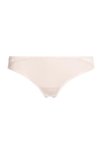 Calvin Klein Kadın Calvin Klein İmzalı Elastik Bel Bantlı Dantel Süslemeli Mikrofiber Jarseli Yükse