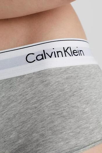 Calvin Klein Kadın Marka Logolu Elastik Bantlı Yüksek Belli Nefes Alabilen Kumaşlı Sportif Görünümlü