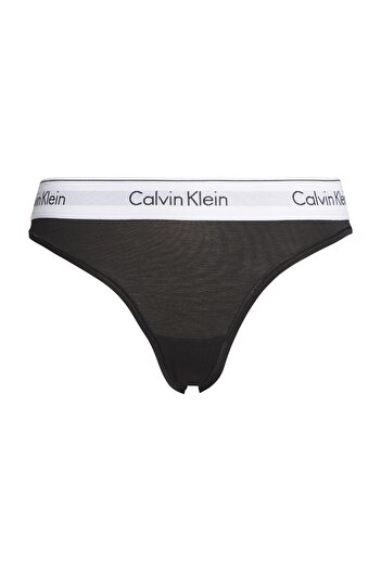 Calvin Klein Kadın Marka Logolu Orta Yüksek Belli Nefes Alabilir Rahat Kumaşlı Gündelik Kullanıma Uy