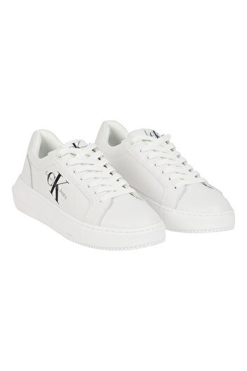 Calvin Klein Pantofi sport de damă albi pentru femei YW0YW00823YBR alb