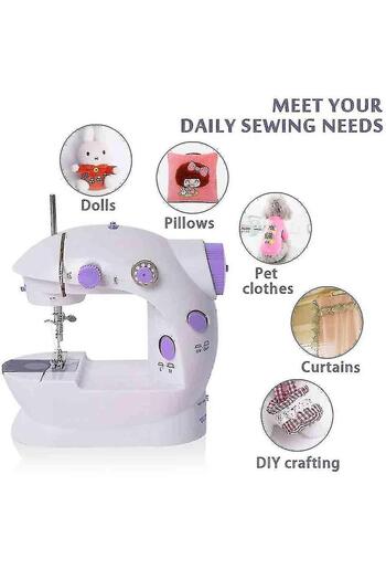 Sevagah Mini Household Sewing Machine Sewing Machine with Pedal
