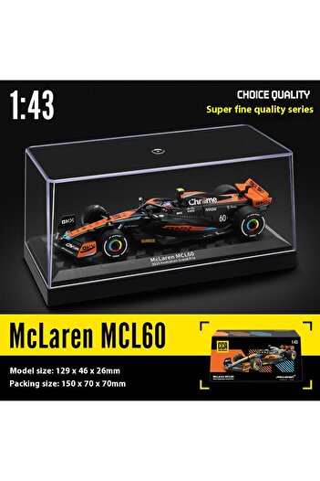 Choice NO.81 CCA 2023 1:43 McLaren MCL60 Formula Racing Car 1/43 Vehicle Toy Models Car Toys for Boys Play