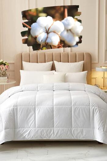 Elyaf Sepeti Quilted Double Cotton Quilt
