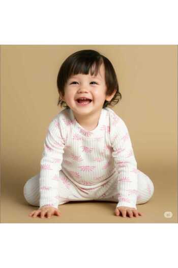 Store Sun Patterned Children's Pajama Set Newborn Nightgown