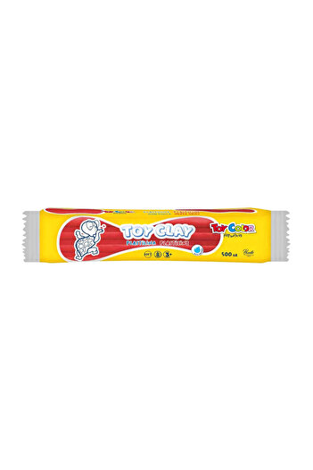 Toy Color Plasticine Non-Drying and Gluten-Free Play Dough 500 Gr Red 1009.008