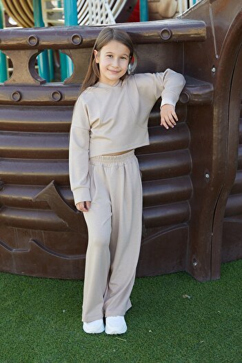 Fulla Moda Basic Hooded Girl's Set