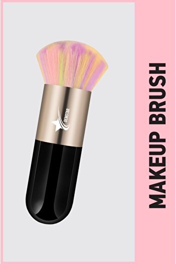 Demstar Professional Kabuki Foundation and Blush Makeup Brush - Luxury Rs