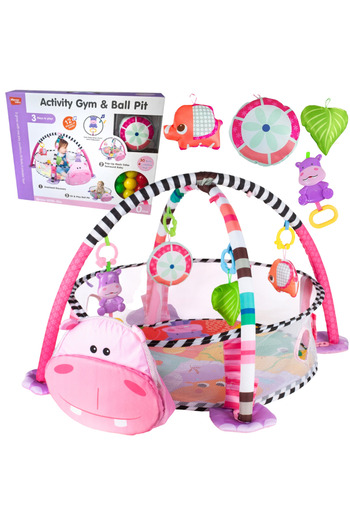 VisionHub Multifunctional interactive activity center for children and babies,3 in 1 playpen type, 0 months +