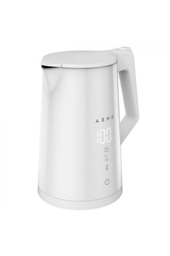 AENO Electric Kettle AEK0008S, 1.7 L, Wi-Fi, STRIX Protection, LED Display, Touch Screen, White
