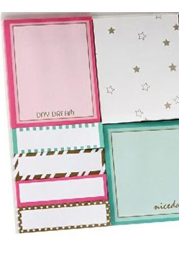 Roco 400-Piece Self Sticky Notes Set – Multicolour