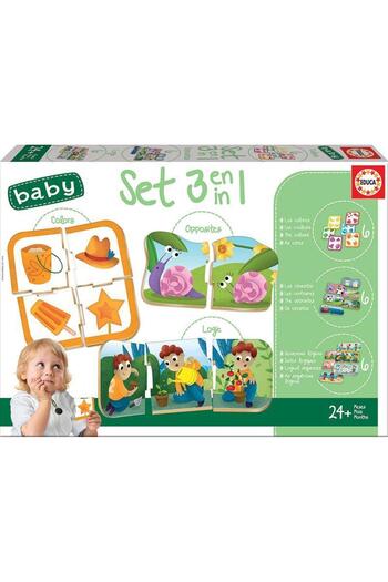 EDUCA Puzzle Baby 3 in 1