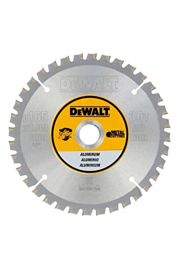 Dewalt - Aluminum cutting disc for cordless circular saw 165x20x1.5mm [DT1911-QZ]
