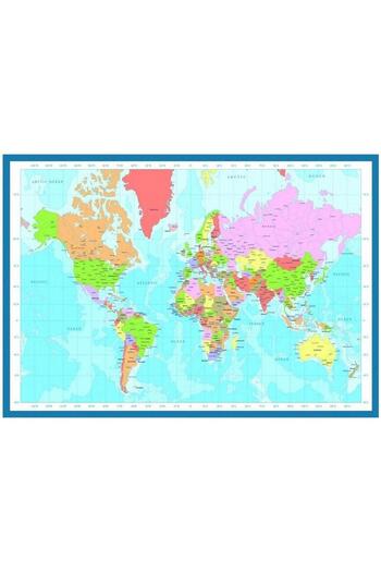 Eurographics Puzzle World Map, 1000 piese (6000-1271)