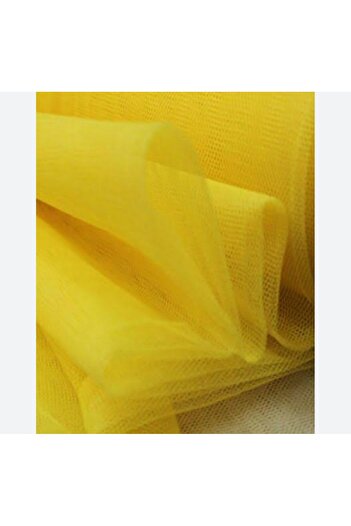 SÜMER 2 Meter Honeycomb Tulle - Tulgrik - Yellow