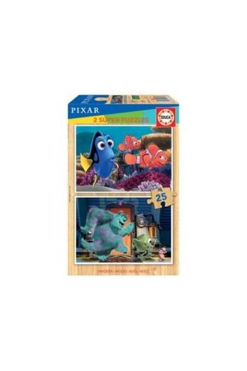 EDUCA Puzzle 2 in 1 Disney Pixar