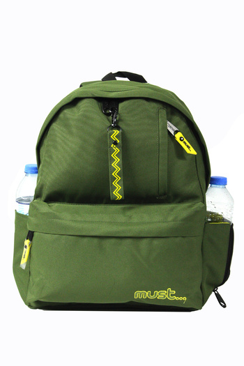 MUST 584947 Olive Primary School Backpack-Green