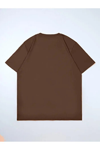 ACTIVE MODA -Printed Cotton Oversize Men's T-Shirt Oversize