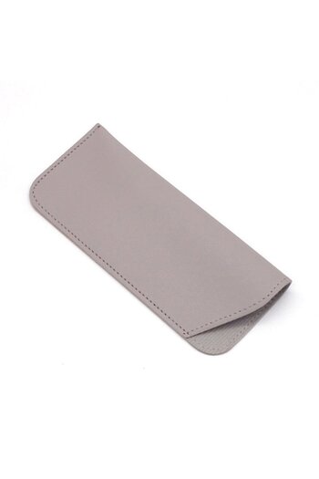 SOHO Glasses Case, J63, Polyurethane Leather, Titanium Grey